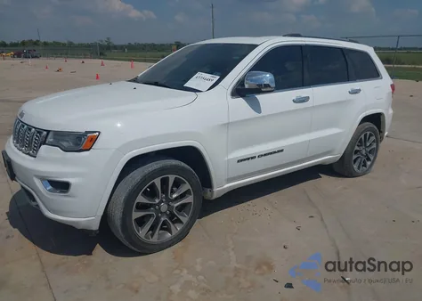 2017 Jeep Grand Cherokee Overland 4X4 z USA, uszkodzony, nr VIN 1C4RJFCG7HC685110